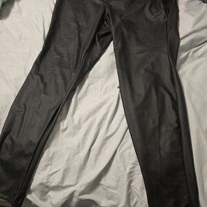 Torrid Black Faux Leather Pants